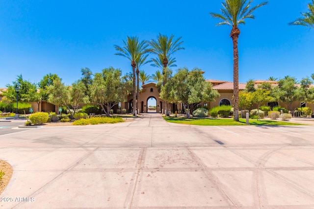 6557 S Classic Way, Gilbert, AZ 85298 - mediterranean / spanish-style house featuring stucco siding and a tiled roof