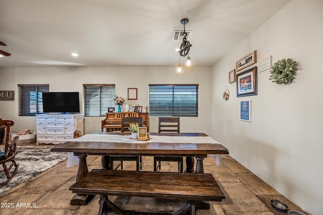 view of dining room