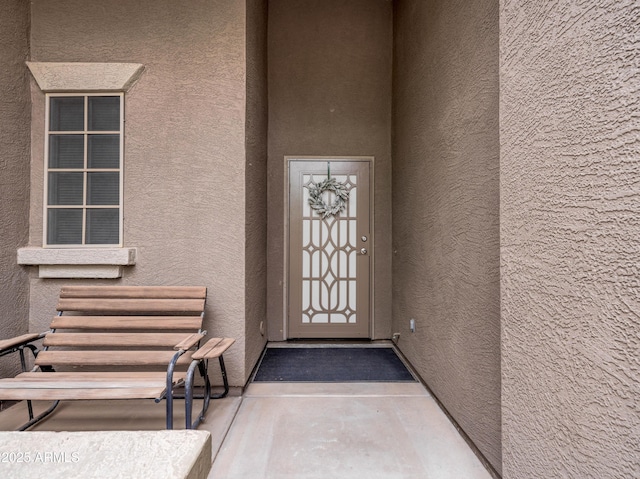 22986 S 208th St, Queen Creek, AZ 85142 - view of exterior entry featuring stucco siding