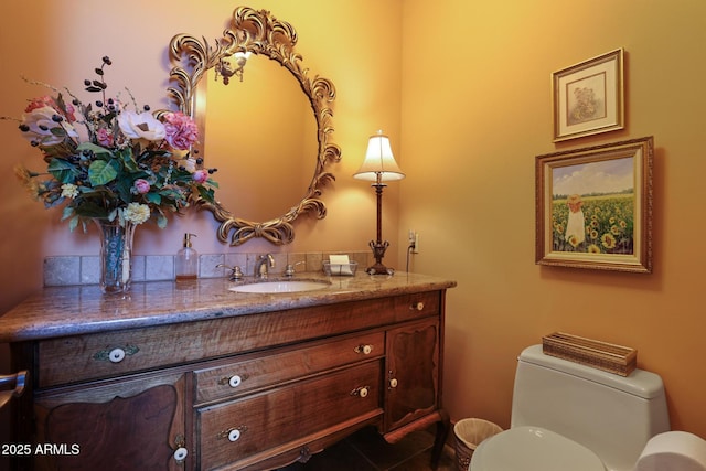 2800 E Morning Glory Cir, Payson, AZ 85541 - bathroom featuring vanity and toilet