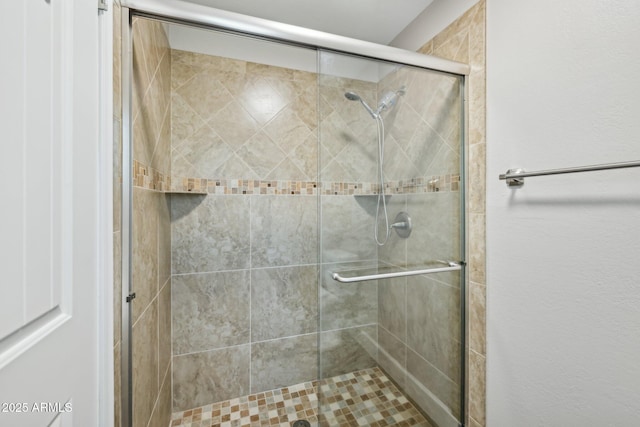 18548 E Parada Cir, Rio Verde, AZ 85263 - bathroom featuring a stall shower