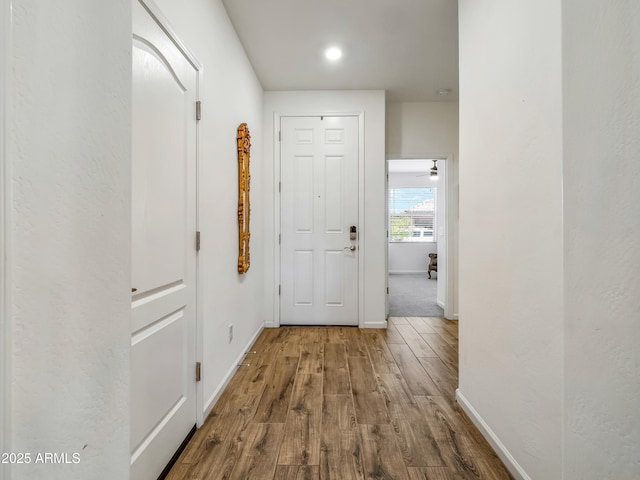 7648 S Thimble Peak, Gold Canyon, AZ 85118 - hallway featuring wood finished floors and baseboards