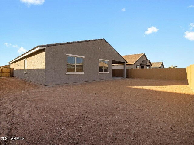 view of back of house