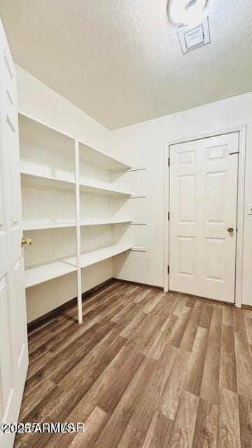 view of storage room