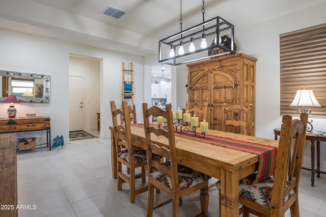view of dining space