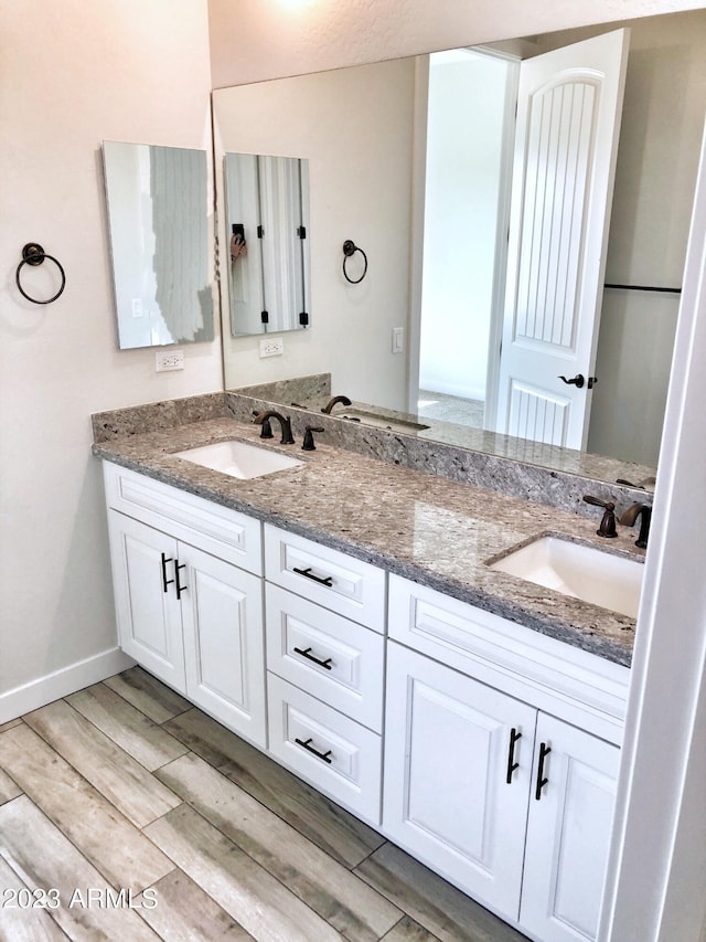 3785 W Silverdale Rd, Queen Creek, AZ 85144 - bathroom featuring dual bowl vanity