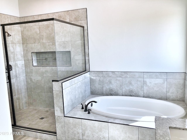 3785 W Silverdale Rd, Queen Creek, AZ 85144 - bathroom with separate shower and tub