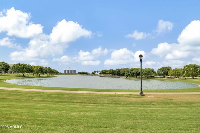 property view of water