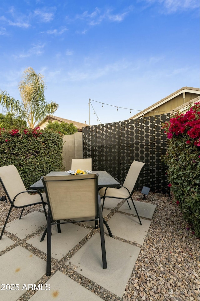 view of patio / terrace