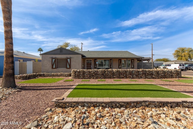 view of ranch-style home