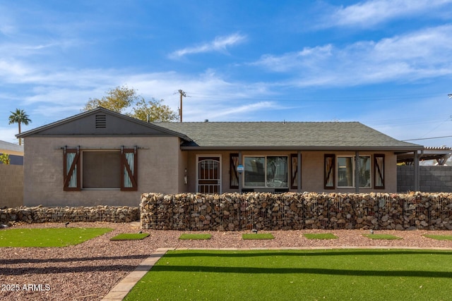 view of ranch-style house