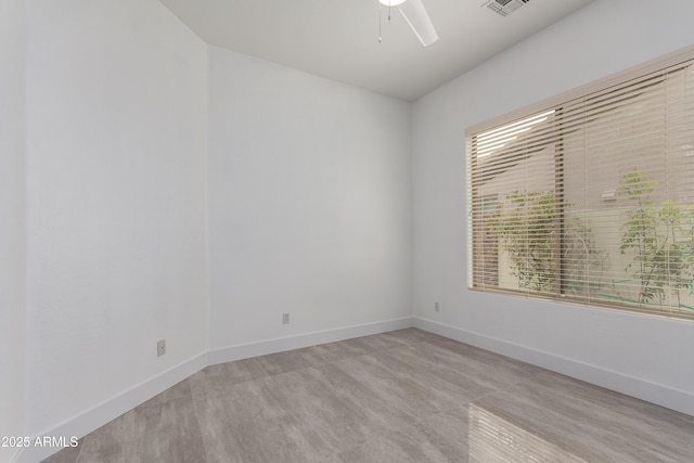 4711 E Buckboard Ct, Gilbert, AZ 85297 - spare room with ceiling fan and baseboards