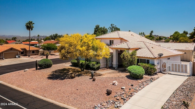 17149 E El Pueblo Blvd, Fountain Hills, AZ 85268 - view of mediterranean / spanish-style house