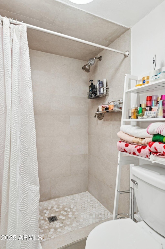 1101 E Bethany Home Rd Unit 1, Phoenix, AZ 85014 - full bathroom featuring toilet and a tile shower