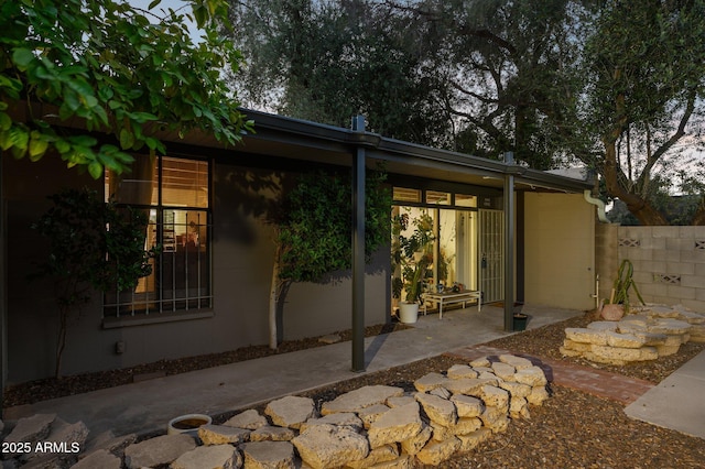 1101 E Bethany Home Rd Unit 1, Phoenix, AZ 85014 - rear view of house featuring concrete block siding