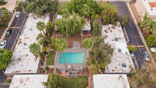 1101 E Bethany Home Rd Unit 1, Phoenix, AZ 85014 - bird's eye view of a pool