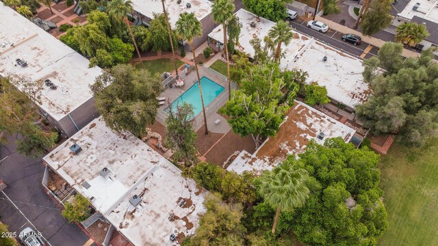 1101 E Bethany Home Rd Unit 1, Phoenix, AZ 85014 - bird's eye view of a pool