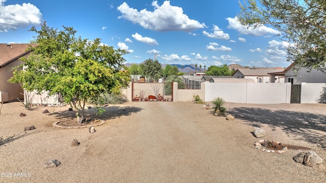 833 N 110th St, Mesa, AZ 85207 - fenced yard with a gate and a residential view