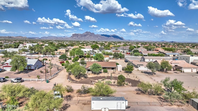 833 N 110th St, Mesa, AZ 85207 - aerial perspective of suburban area with mountains