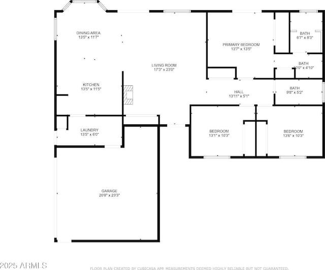 833 N 110th St, Mesa, AZ 85207 - room layout