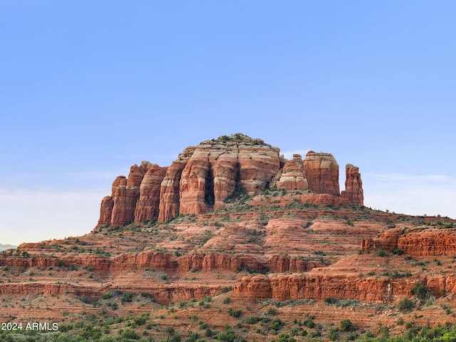 view of mountain feature