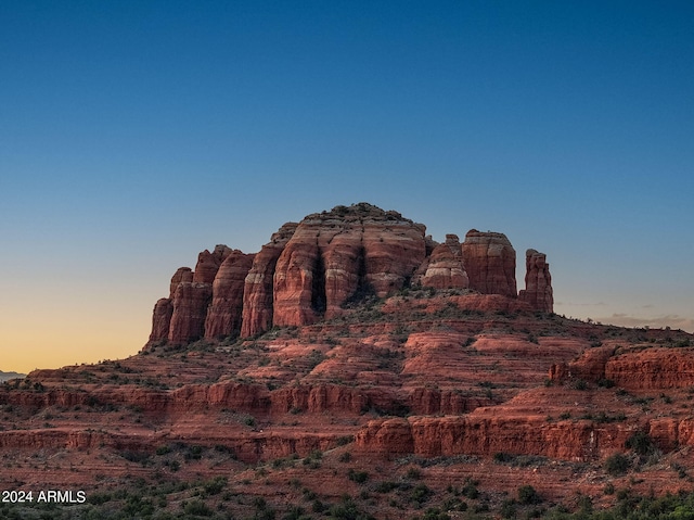 view of mountain feature