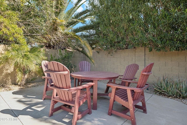 view of patio