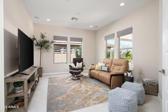 view of living room