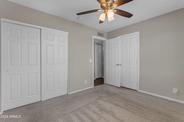 207 E Thomas St, Casa Grande, AZ 85122 - unfurnished bedroom featuring carpet, baseboards, and ceiling fan