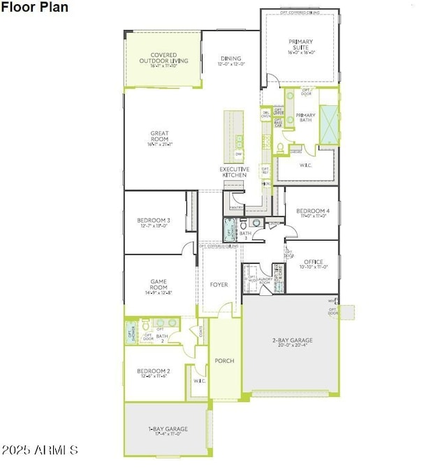 1246 E Penedes Dr, Gilbert, AZ 85298 - property floor plan