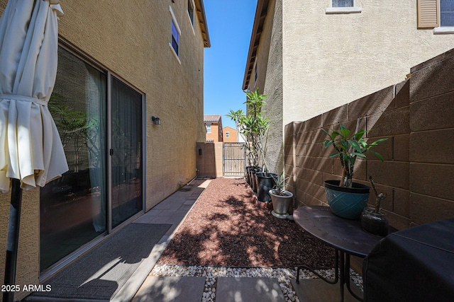 451 S Hawes Rd Unit 53, Mesa, AZ 85208 - view of patio with a gate
