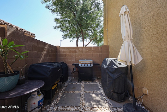 451 S Hawes Rd Unit 53, Mesa, AZ 85208 - view of patio with area for grilling