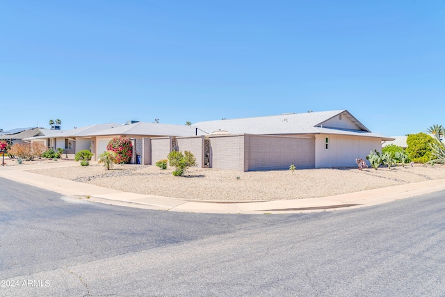 view of ranch-style home