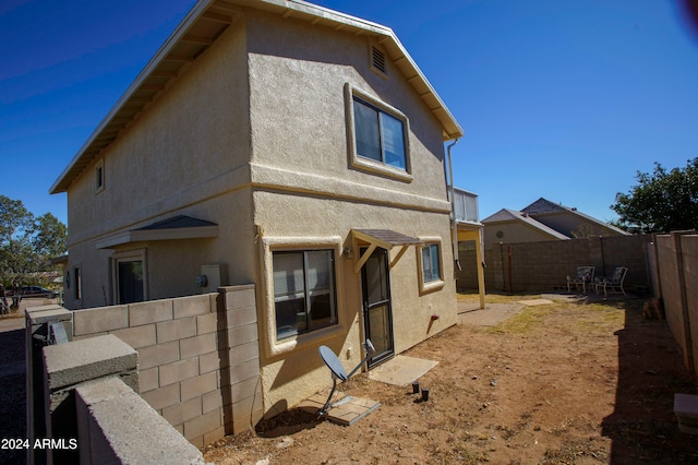 view of rear view of house