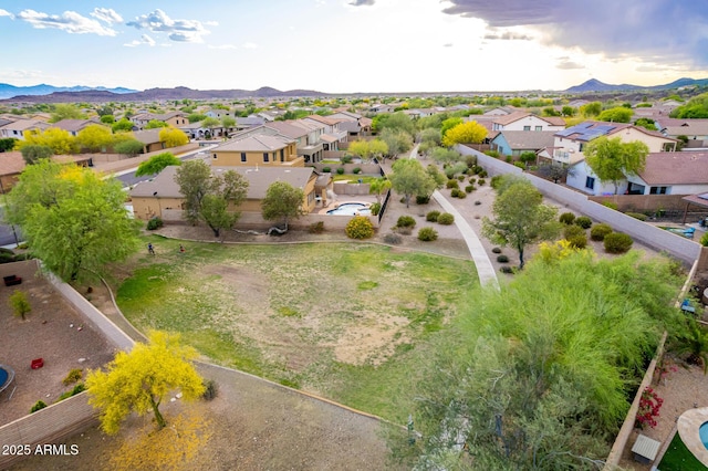 12702 W Dove Wing Way, Peoria, AZ 85383 - bird's eye view featuring a mountain view and a residential view
