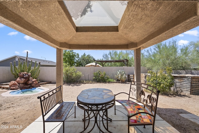 view of patio