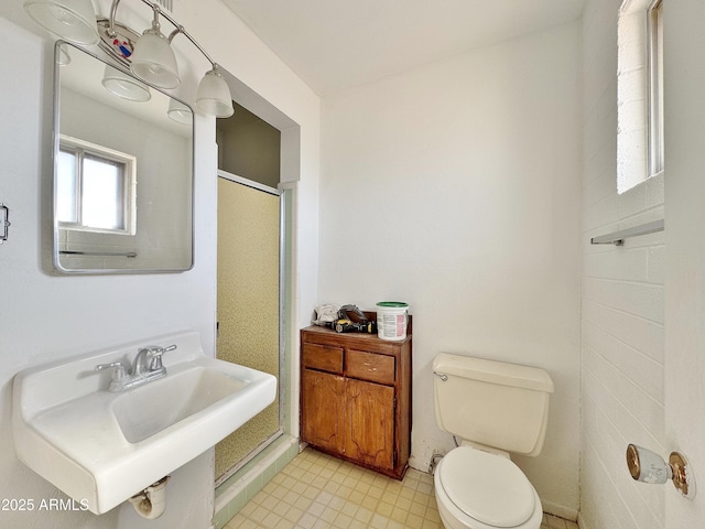 bathroom with sink and toilet