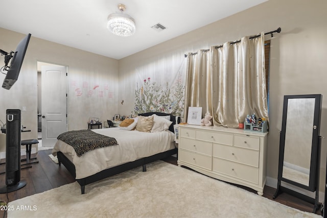 103 W Tanya Rd, Phoenix, AZ 85086 - bedroom featuring wood finished floors, visible vents, and baseboards