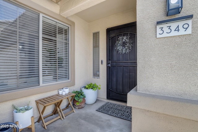 3349 E Flamingo Ct, Gilbert, AZ 85297 - property entrance featuring stucco siding
