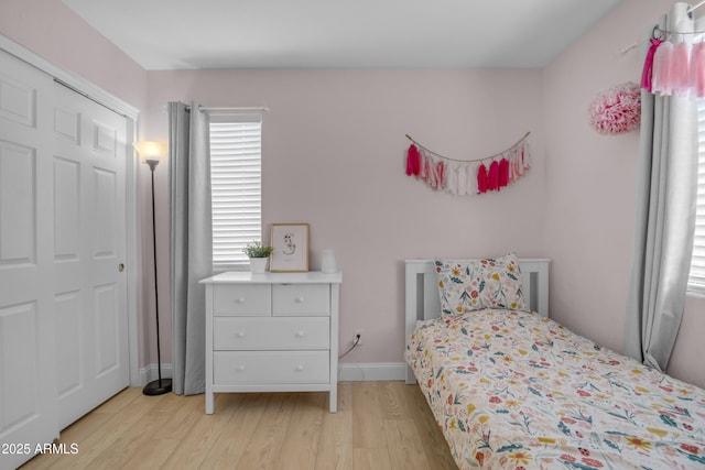 3349 E Flamingo Ct, Gilbert, AZ 85297 - bedroom featuring light wood finished floors and baseboards