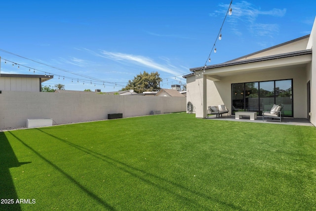 2225 E Whitton Ave E, Phoenix, AZ 85016 - view of yard with a patio area and a fenced backyard