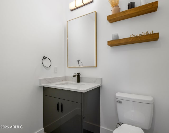 2225 E Whitton Ave E, Phoenix, AZ 85016 - bathroom featuring vanity and toilet