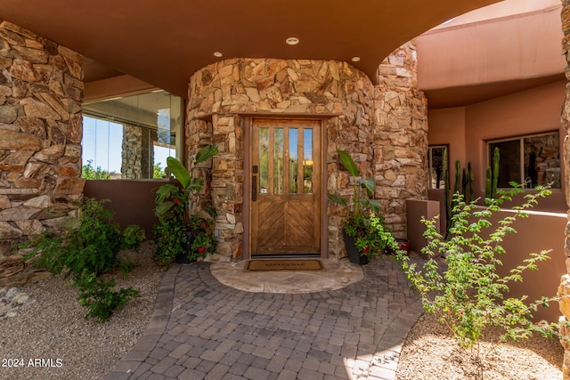 view of property entrance