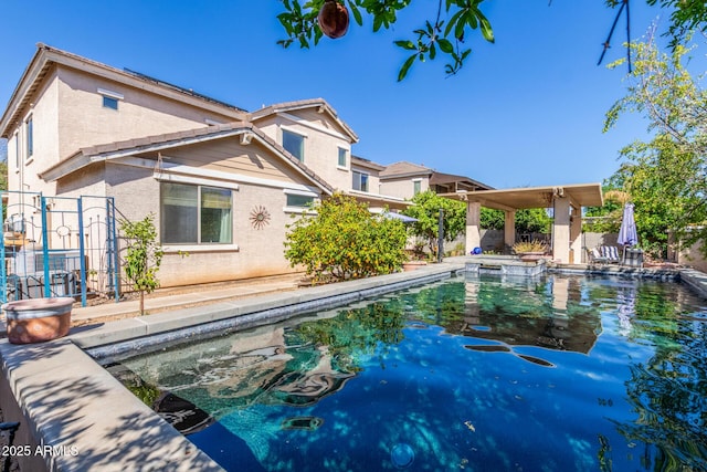 14363 W Acapulco Ln, Surprise, AZ 85379 - view of swimming pool featuring fence and a fenced in pool