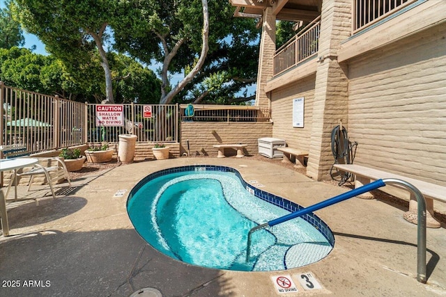 5200 S Lakeshore Dr Unit 120, Tempe, AZ 85283 - view of pool with a swimming pool and a patio
