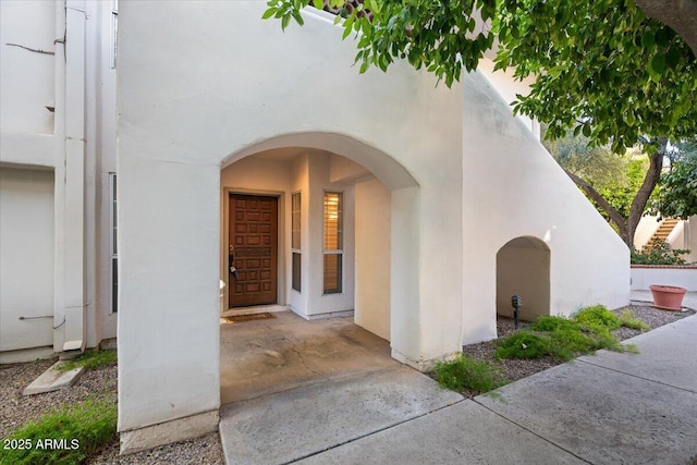 5200 S Lakeshore Dr Unit 120, Tempe, AZ 85283 - view of exterior entry featuring stucco siding