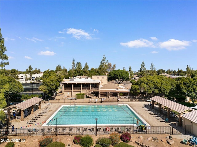 5200 S Lakeshore Dr Unit 120, Tempe, AZ 85283 - community pool with view of scattered trees