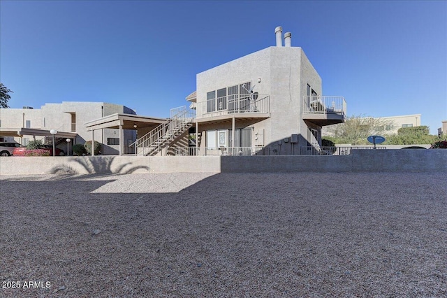 view of rear view of house