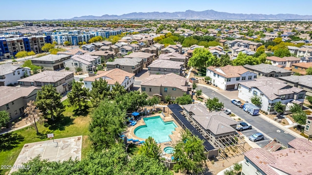 14870 W Encanto Blvd Unit 2138, Goodyear, AZ 85395 - aerial view with a residential view and a mountain view