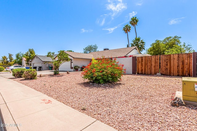 2230 N Los Alamos, Mesa, AZ 85213 - view of front of house with driveway and a garage
